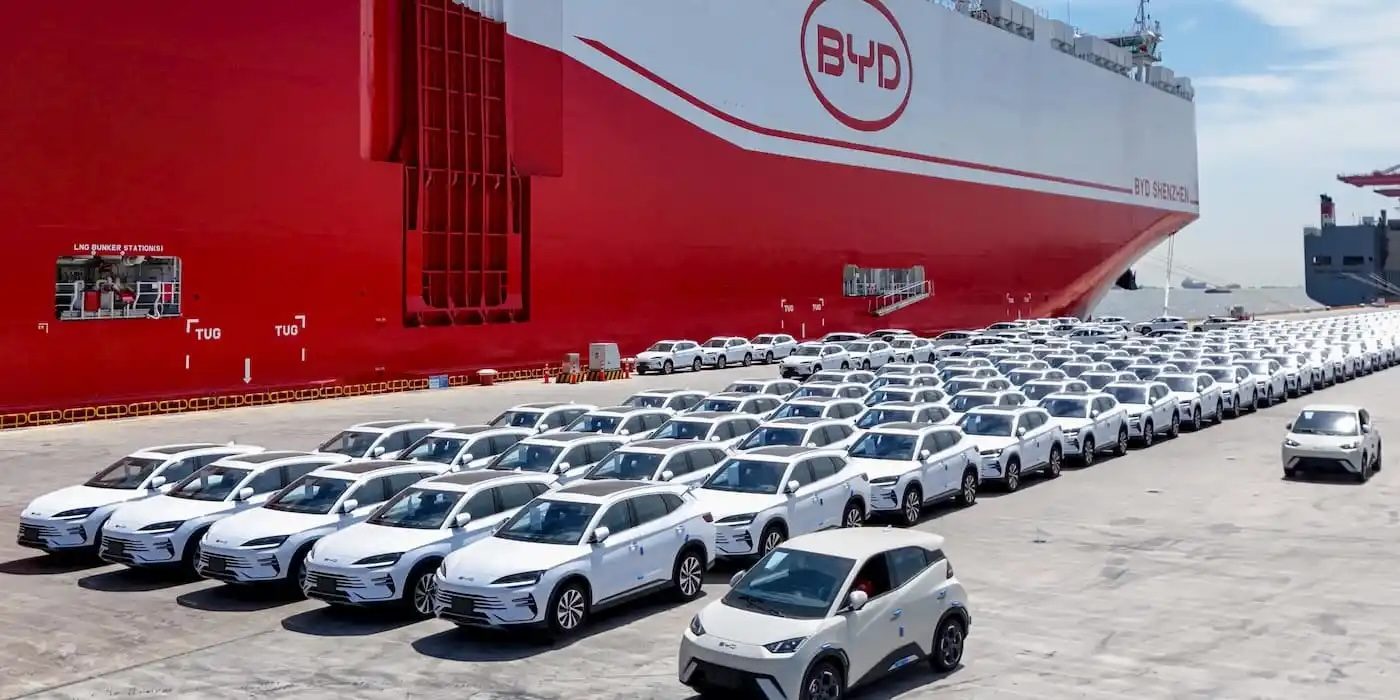 Last year, BYD bought the world’s largest car carrier – they just ordered 10 more