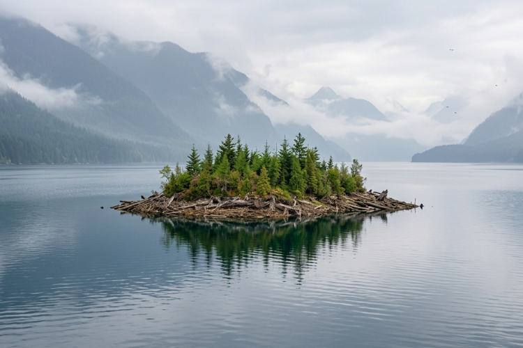 If you spot any new islands in its reservoirs, please let BC Hydro know