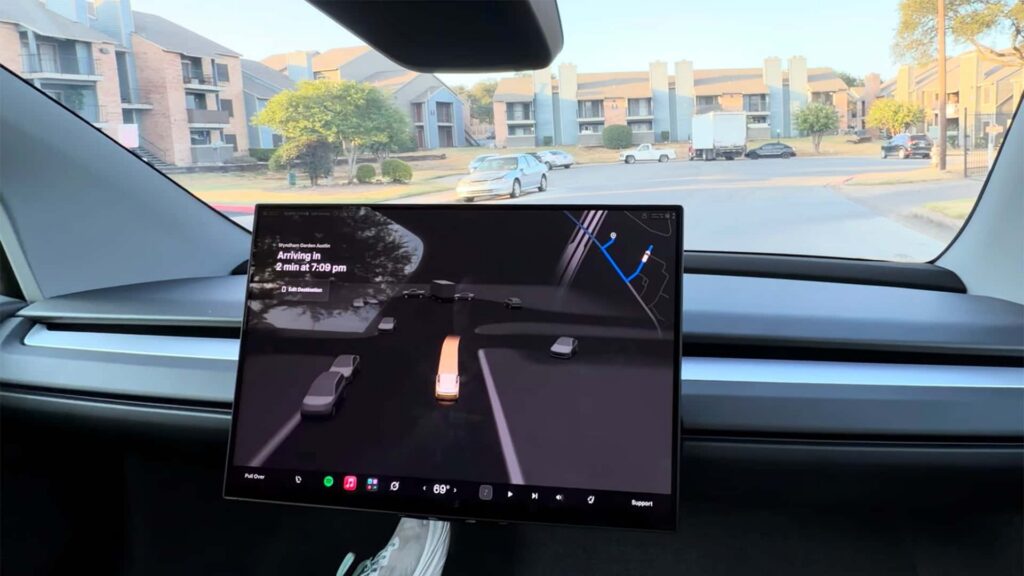 Watch Tesla’s Cybercab Carry Passengers Through Austin. It’s Almost Boring