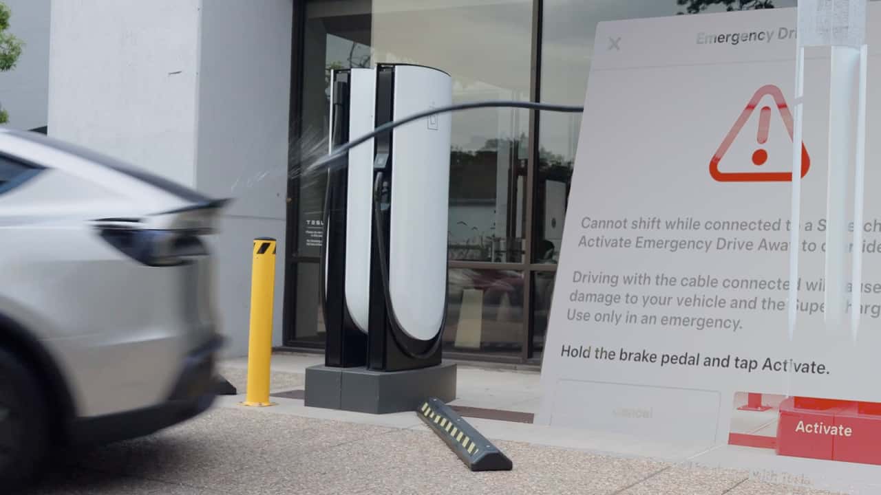 Tesla Will Now Let You Drive Away From A Supercharger In An Emergency