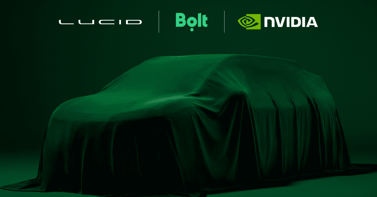 Lucid’s 25,000 Bolt robotaxis will run on Nvidia’s self-driving software