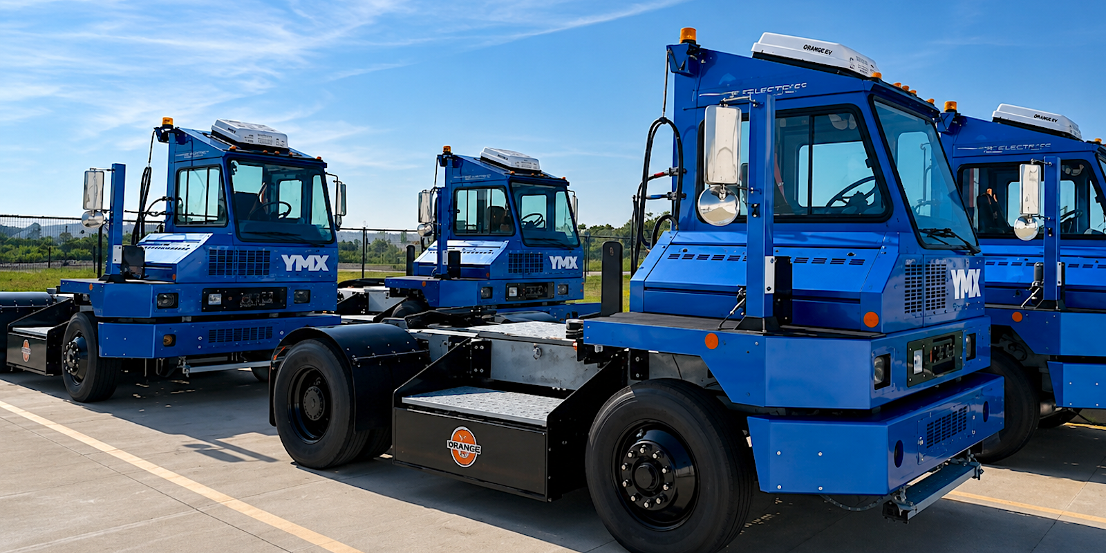Autonomous Orange: YMX adds self-driving tech to its electric yard trucks