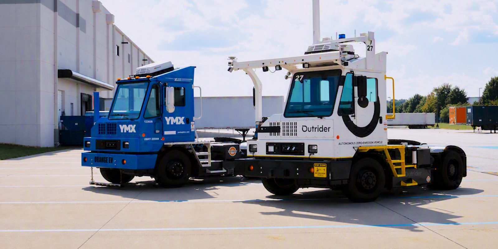 Autonomous Orange: YMX adds self-driving tech to its electric yard trucks