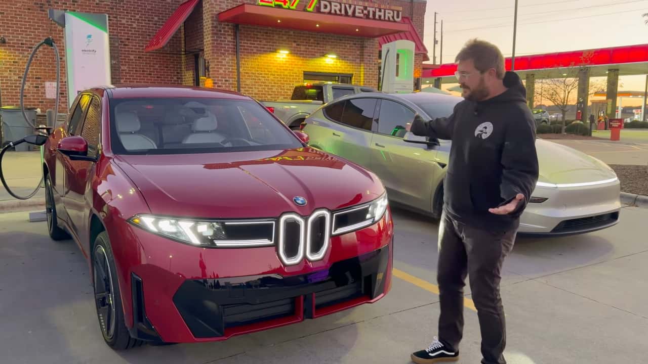The BMW iX3 Destroyed The Rivian R2 In A Highway Range Test