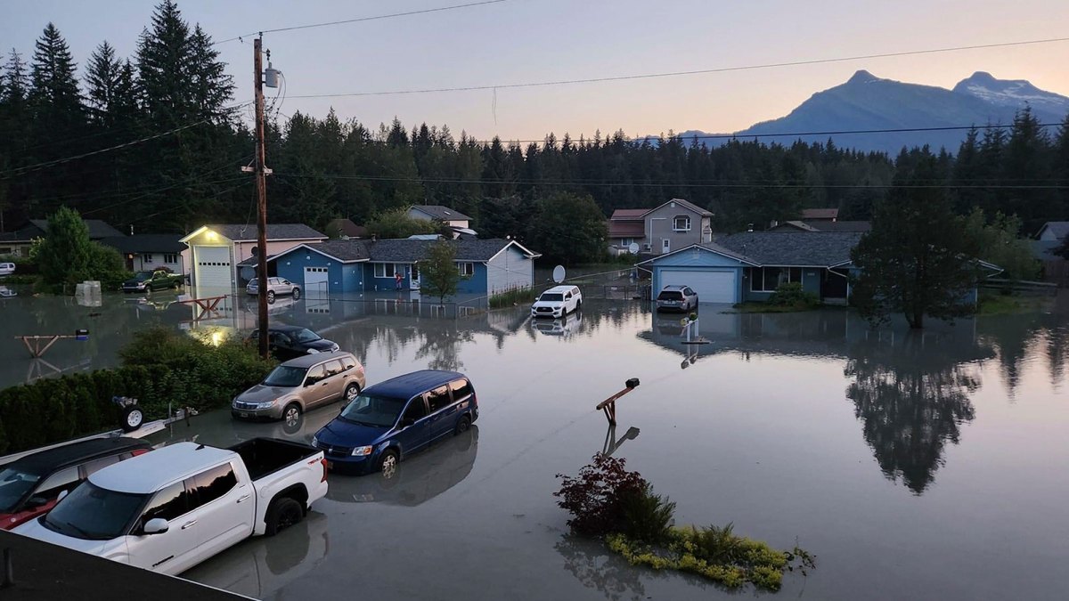 ‘We’ve given up half our home’: Major floods on the rise in Juneau, Alaska