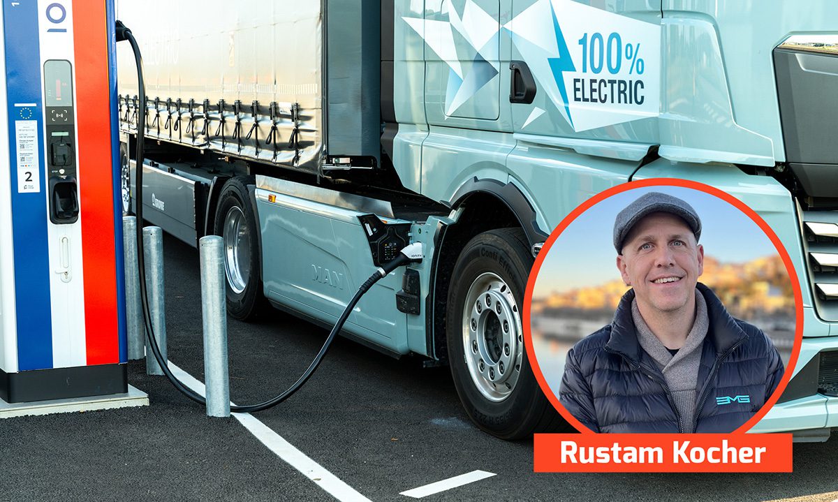 EV expert Rustam Kocher on the European EV charging scene, bad charging apps, good charging apps, and more