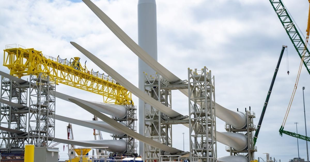 Trump goes after an offshore wind farm that’s already up and running