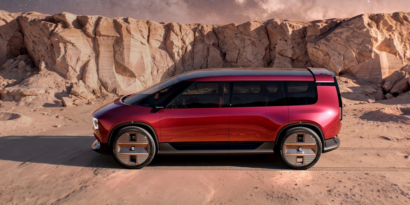This electric minivan wants to make the MPV cool again