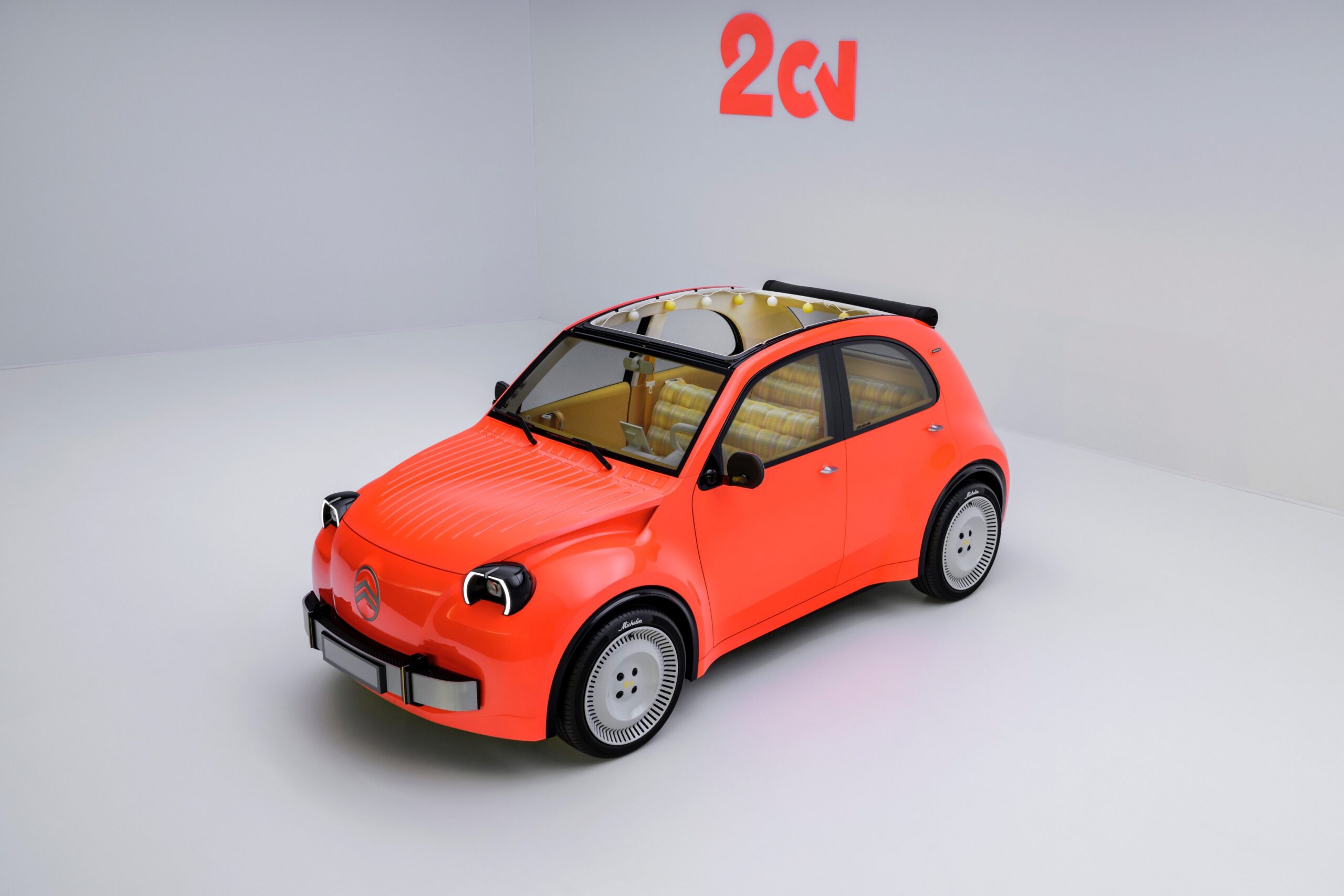 The legendary Citroen 2CV is back as a €15k electric concept for 2028