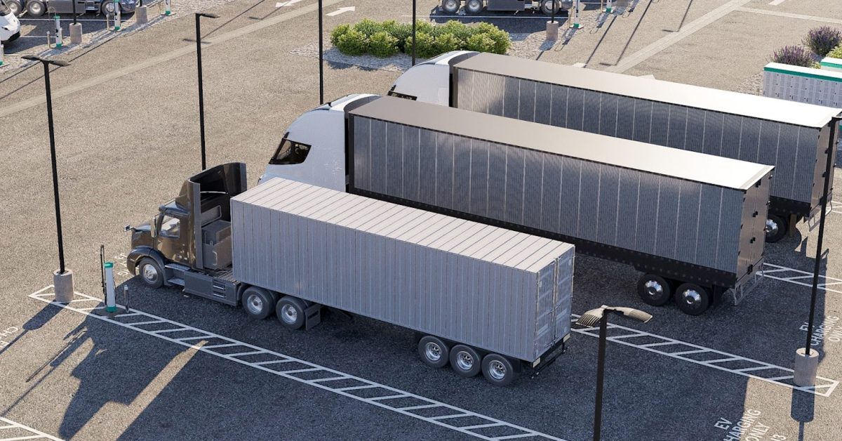 As electric semi truck race heats up, SoCal is getting another charging hub