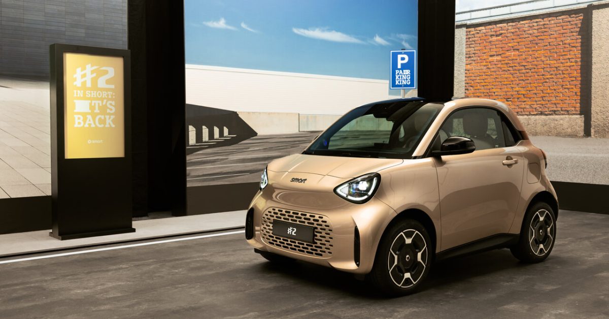 Smart #2 revives the electric Fortwo with 290 km of range for €19,990