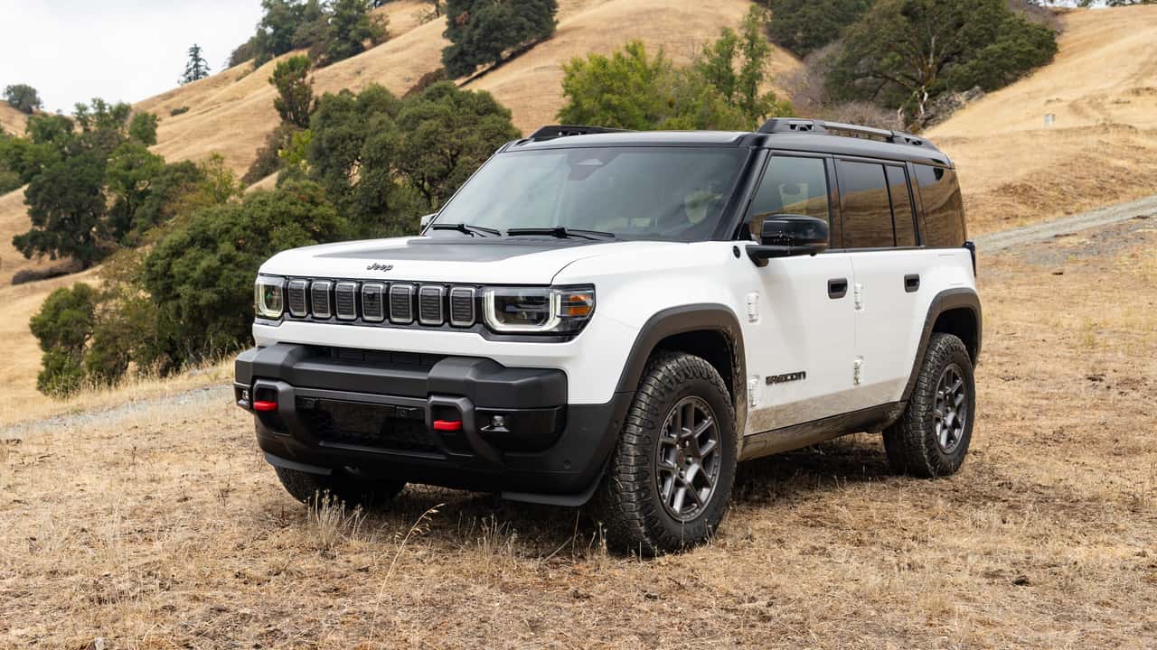 The Jeep Recon Was Driven On The Highway Until It Died. Its Range Fell Short