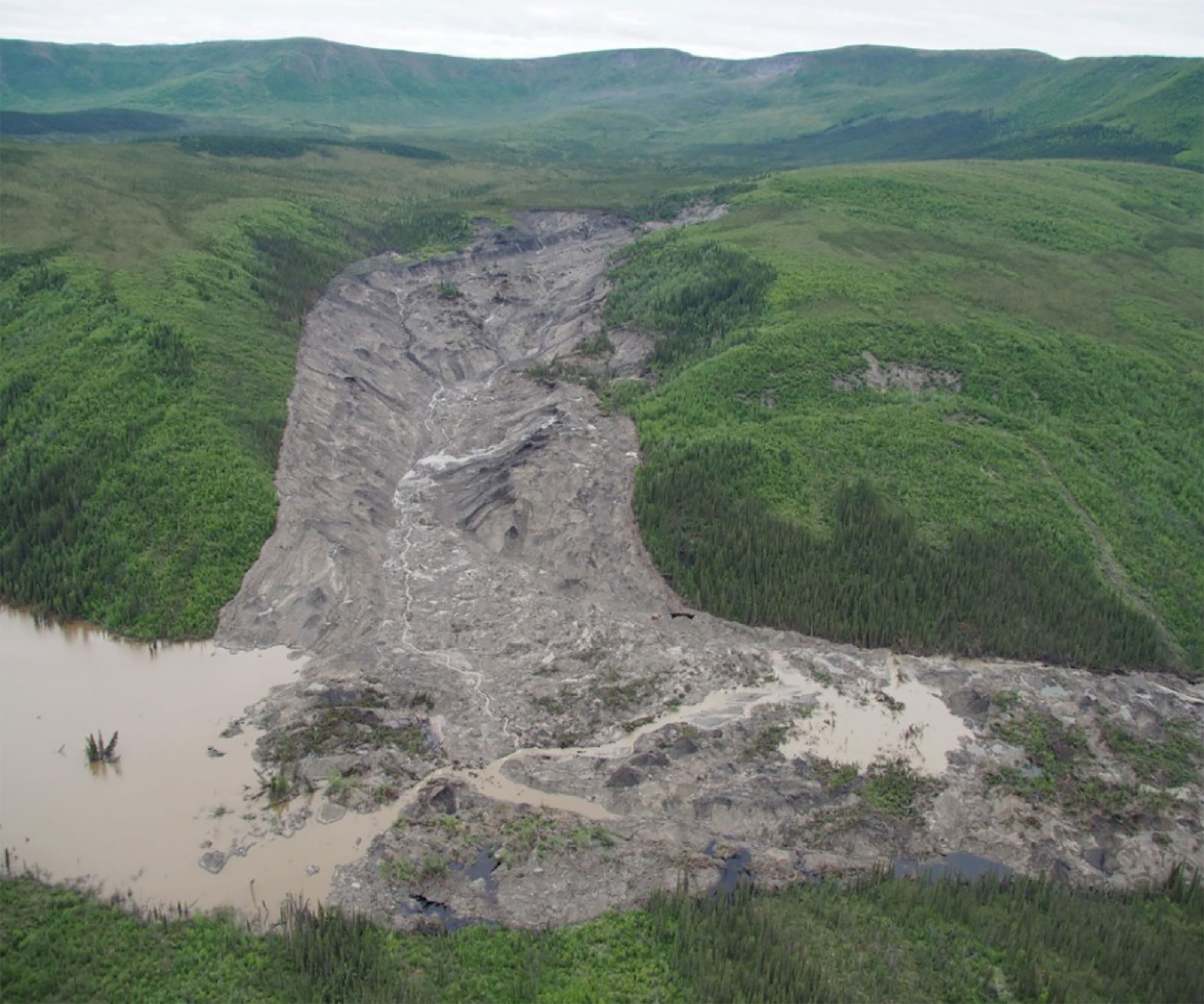 Strange, catastrophic landslides are kicking off across the far north