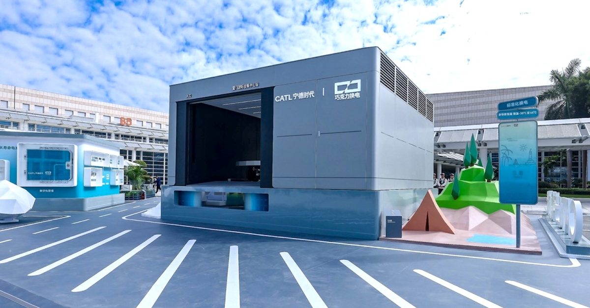 Huawei’s car unit joins CATL’s 2,520-station battery swap network