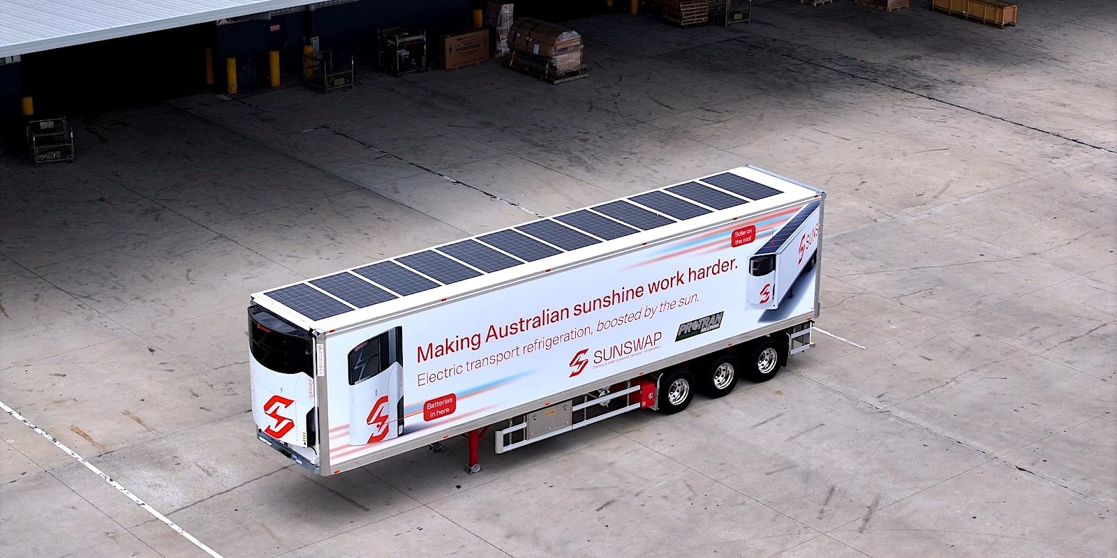 Battery electric, solar-powered reefer units reach their first customers