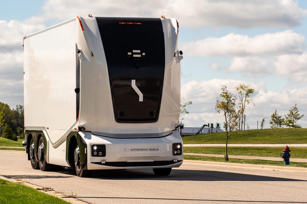 Einride’s driverless, cabless electric trucks are moving freight on Ohio roads